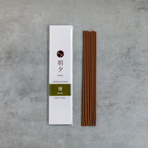 Miniatura 5 de Asayu Japan Variedad de varillas de incienso - 5 fragancias naturales, 20g, 100% hechas en Japón Paquete de muestra de incienso - para yoga