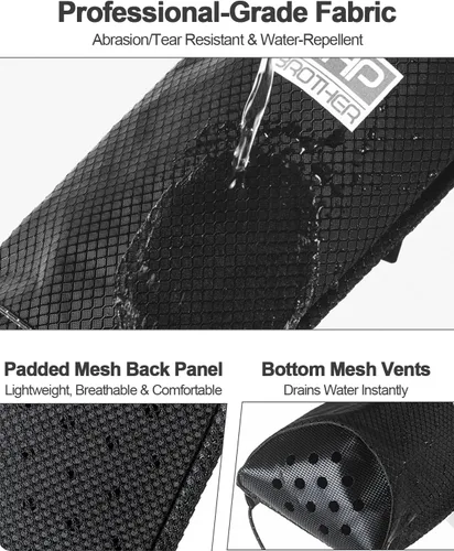 Miniatura 7 de Bolsa de transporte para bastones de senderismo, impermeable y ligera, bolsa de almacenamiento portátil para bastones de senderismo