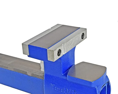 Miniatura 10 de Yost Vises 880-D2 Sistema de mordaza reversible combinada 20.3 cm de ancho de mandíbula de alta resistencia para tubos y banco de utilidad La