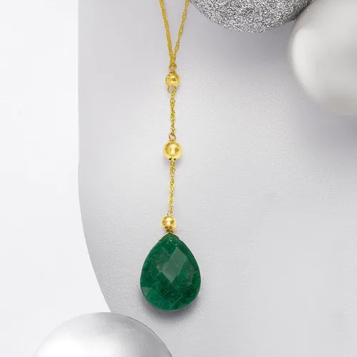 Miniatura 5 de Ross-Simons 1000 Carat Y-Necklace in 14kt Yellow Gold
