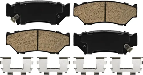 Miniatura 3 de Detroit Axle - Pastillas de freno delanteras para Chevrolet Geo Tracker Suzuki Vitara Sidekick, pastillas de freno de cerámica con reemplazo