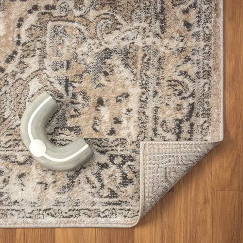 Miniatura 8 de LUXE WEAVERS Alfombra marroquí floral vintage beige 3x9
