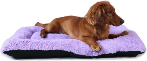 Miniatura 8 de Cama para Jaula de Perro Camas Lavables para Perros XX-Pequeños Franela Gruesa Deluxe Esponjosa Cómoda Almohadilla para Perrera Antideslizante