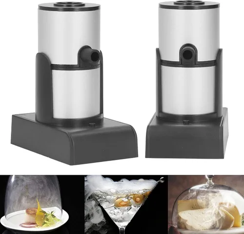 Miniatura 3 de Ahumador de alimentos, infusor portátil de humo de alimentos, máquina eléctrica ligera para ahumar pescados, mariscos, gastronomía molecular