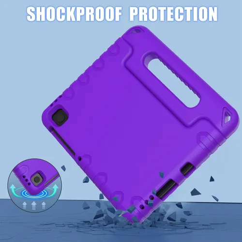 Miniatura 5 de BMOUO Funda infantil para Samsung Galaxy Tab A11 de 8.7 pulgadas 2025, Galaxy A9 de 8.7 pulgadas 2023 / A7 Lite 2021 con protector de pantalla, a