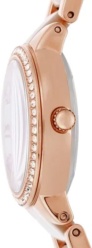 Miniatura 3 de Fossil Virginia - Reloj para mujer con detalles de cristal y correa de acero inoxidable autoajustable