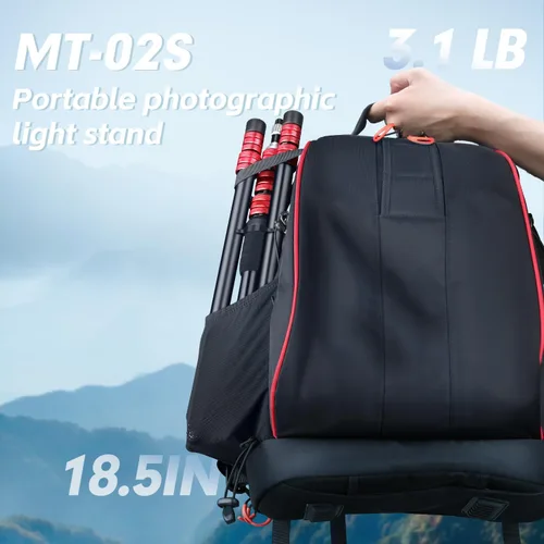 Miniatura 5 de FreeSea - Soporte de luz con bolsa de almacenamiento, trípode de aluminio de 87.4 pulgadas/2.22m para fotografía, para reflectores, cajas de luz
