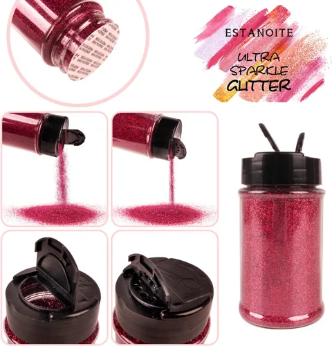 Miniatura 5 de Polvo metálico con purpurina para vasos, resina para manualidades, slime, cosméticos y purpurina de uñas, extrafino para pintura y decoración
