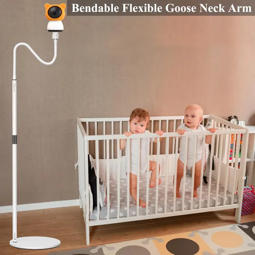 Miniatura 7 de Soporte telescópico para monitor de bebé para BOIFUN Baby 2S/5S/6T, ieGeek Baby 1T, DEATTI BM101-M, ARENTI P2Q/ B2, Momcozy BM01/BM03/BM04/BM02