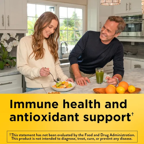 Miniatura 2 de Nature Made Dosis máxima fuerza Vitamina C 1000 mg por porción, gomitas de vitamina C de apoyo inmunológico para adultos, 80 gomitas, suministro