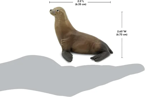 Miniatura 3 de Safari Ltd. Figura de león marino – Figura detallada de modelo de plástico de 3.1 pulgadas – Divertido juguete educativo para niños, niñas y niños a