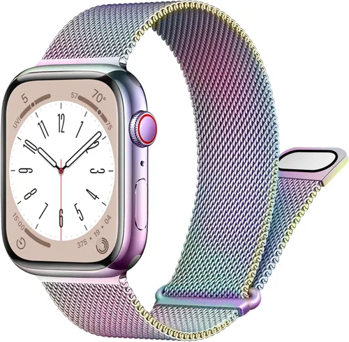 Miniatura 25 de Correa milanesa para Apple Watch Band de 1.575 pulgadas, 1.732 pulgadas, 1.614 pulgadas, 1.772 pulgadas, 1.654 pulgadas, 1.614 pulgadas, 1.614