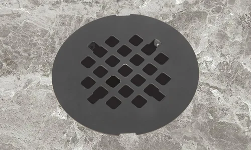 Miniatura 4 de Artiwell Cubierta de drenaje de ducha de 4-1/4 pulgadas de diámetro exterior, rejilla redonda para desagüe de ducha, cubierta de repuesto, diseñada
