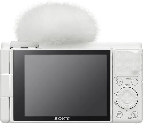 Miniatura 3 de Sony Cámara digital ZV-1 (blanco) (DCZV1/W) + tarjeta de memoria de 64 GB + lector de tarjetas + bolsa suave de lujo + trípode flexible + cartera