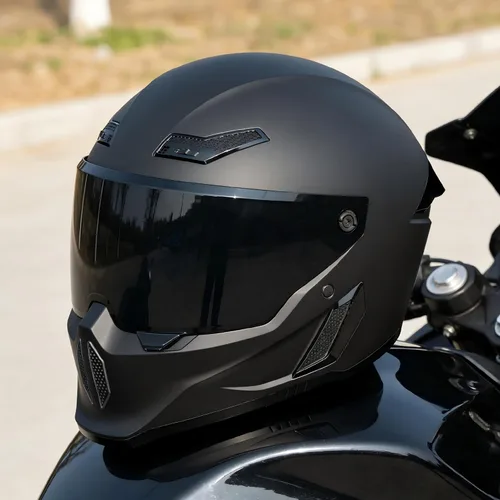 Miniatura 3 de Cascos para motocicleta MXJ Gear para hombres y mujeres adultos, Casco integral para motocicleta, MG666 aprobado por DOT, para carreras en la calle