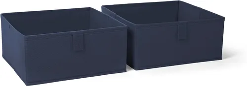 Miniatura 14 de RiverRidge Cajones de almacenamiento plegables con asas Organizador de almacenamiento Aqua Cube para armario, dormitorio y sala de juegos - Juego