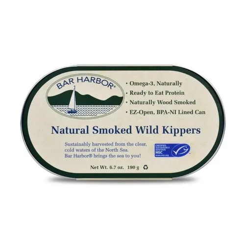 Bar Harbor Wild Smoked Kippers 6.7 oz (paquete de 12)