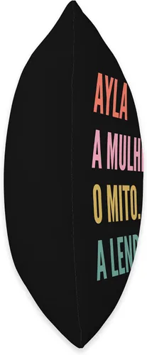 Miniatura 2 de Funny Portuguese First Name Design - Ayla Throw Pillow