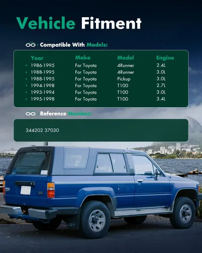 Miniatura 4 de SCITOO 2 amortiguadores delanteros para Toyota 4Runner 1986-1995, 1988-1995 para Toyota Pickup, 1993-1998 para Toyota T100 344202