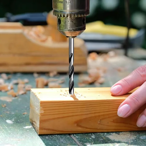 Miniatura 3 de Wood Drill Bit Set with Center Punch, 15 Pieces