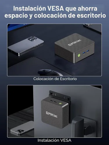 Miniatura 8 de GMKtec Mini PC, G3 PRO Intel Core i3-10110U (Beats 4300U/N150), 16 GB DDR4 RAM (canal dual) unidad de almacenamiento de 512 GB, computadora