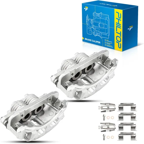 Miniatura 95 de PHILTOP Pinza de freno delantera compatible con S10 1982-2003, Sonoma 1991-2003, Camaro 1982-1992, El Camino 1978-1987, Monte Carlo 1978-1988