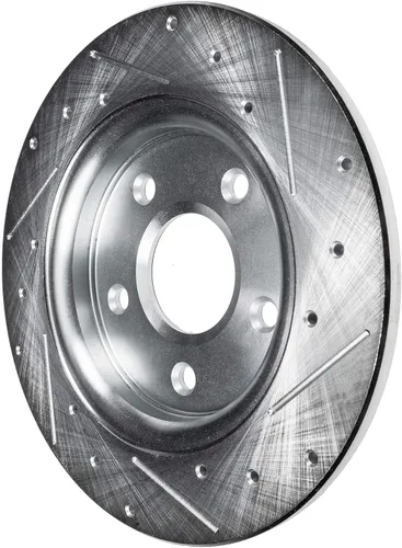 Miniatura 7 de Detroit Axle - Kit de freno trasero para Honda Accord Acura TSX 2004-2007 Rotores de freno de disco perforados Pastillas de freno de cerámica 2005