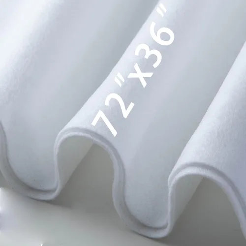 Miniatura 22 de HaoFeiJH Tela de Fieltro 36 * 36 Pulgadas de Ancho 1.6mm, Hojas de Tela Suave Tejida de Acrílico para Manualidades DIY Costura Patchwork, Fieltro