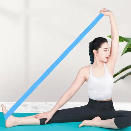 Miniatura 4 de MAGICLULU Yoga Resistance Bands 3pcs Set with Elastic Stretch Bands for Fitness Workout and Physical Therapy, Back and Shoulder Training, Sturdy