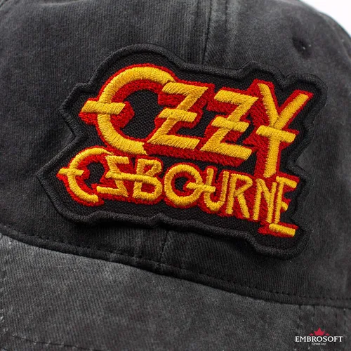 Miniatura 8 de Ozzy Osbourne Patch, Yellow Red, Hard Rock, Heavy Metal BandEmbroideredIron On (3.5" x 2.3")