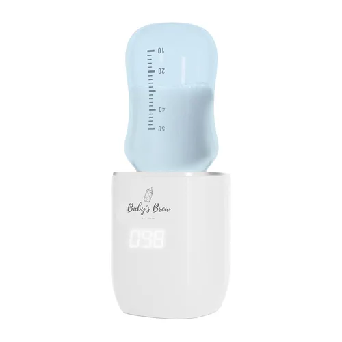 Miniatura 13 de Baby'S Brew Calentador de biberones portátil, calentador de biberones inalámbrico para leche materna y fórmula, calentador de leche de viaje