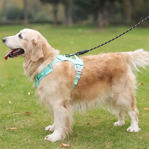 Miniatura 3 de Reflective Dog Harness Pet Chest Strap Large Dog Vest Harness for Outdoor Activity Walking Training with Adjustable Belt