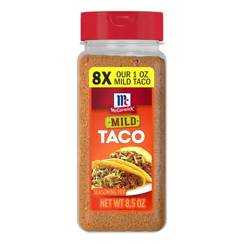 Miniatura 12 de McCormick Classic Taco Seasoning Mix Packet, suave, 1 onza (paquete de 24)