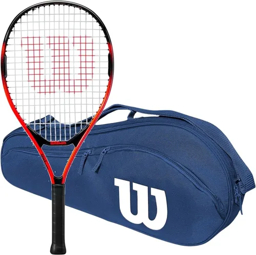 Miniatura 7 de Wilson Pro Staff Precision Jr - Raqueta de tenis incluida con una bolsa de tenis o mochila
