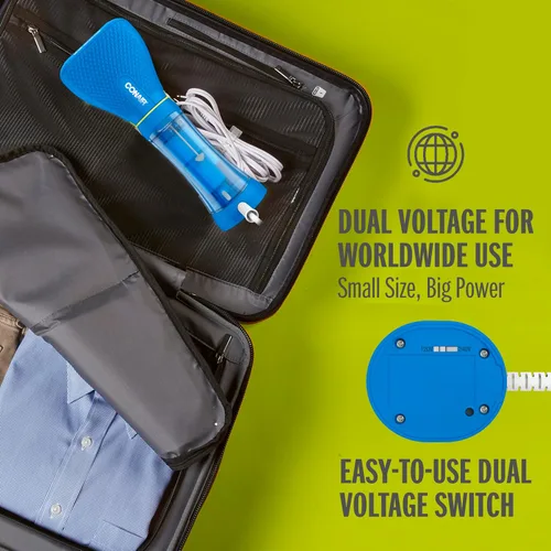 Miniatura 6 de Conair Vaporizador de Prendas de Mano para Ropa - Vapor Potente: Tamaño Pequeño, Gran Potencia - Ideal para el Hogar, la Oficina o los Viajes