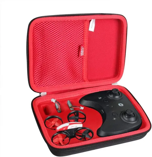 Hermitshell Estuche de viaje duro para Holy Stone HS210 Mini Drone RC Nano Quadcopter Interior Pequeño Helicóptero Avión (no incluye el Dron) (Negro
