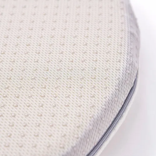 Miniatura 3 de Greenjin Cojín de asiento de espuma viscoelástica desmontable de 13 pulgadas, cojín redondo para silla antideslizante, almohadilla para taburete