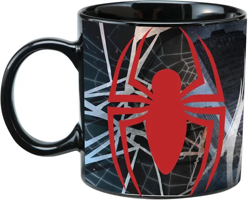 Miniatura 4 de Vandor Marvel Spider-Man - Taza de cerámica reactiva al calor, 20 onzas