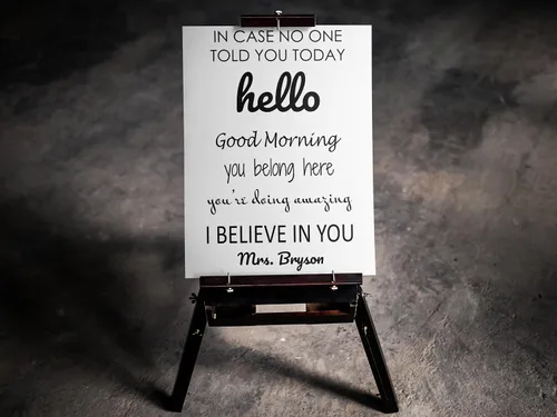 Miniatura 3 de Pósteres motivacionales personalizados para la escuela, aula, habitación infantil, citas motivacionales, póster de mentalidad de crecimiento