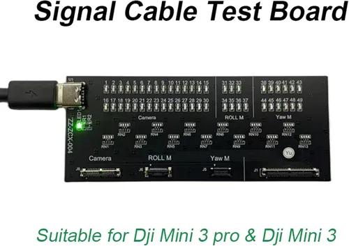 Miniatura 2 de Herramienta de prueba de cable de señal cardán adecuada para DJI Mavic Mini 3/Mini 3 Pro/Dji Mini 4 Pro Drone PTZ Cable plano Roll Axis Tester
