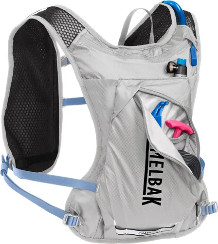 Miniatura 5 de CamelBak Chase Race 4 - Chaleco de hidratación para ciclismo con depósito de 1.5 L, ajuste ligero para conducción de grava y resistencia, azul vapor