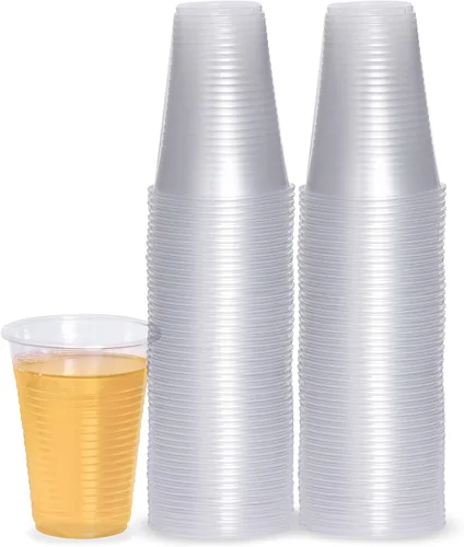 Miniatura 11 de PLASTICPRO Vasos transparentes desechables de plástico de peso medio de 3 onzas, 100