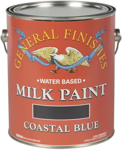 Miniatura 9 de General Finishes Pintura de leche a base de agua, 1 cuarto de galón, lino