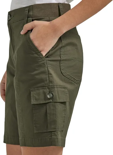 Miniatura 6 de Lee Bermudas tipo cargo para mujer Petite Flex-to-go de tiro medio, ajuste relajado