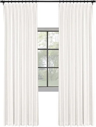 Miniatura 12 de Fcosie Juego de 2 paneles de cortinas opacas extralargas de 120 pulgadas de largo, cortinas de doble capa para oscurecer la habitación, paneles