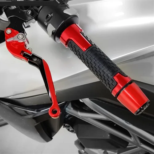 Miniatura 2 de Tapón de manillar para Yamaha XJ6N XJ6 XJ6DIVERSION 2009-2015 motocicleta antideslizante extremo manillar empuñaduras de goma extremos de agarre