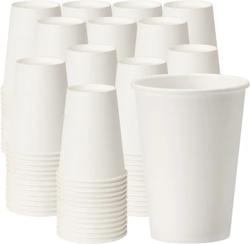 Miniatura 18 de RACETOP Paquete de 300 tazas de café de papel de 3 onzas para baño, vasos desechables para enjuague bucal, vasos de papel pequeños para fiestas