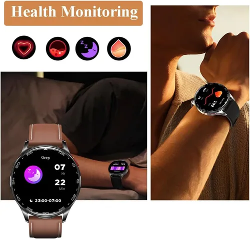 Miniatura 2 de Reloj inteligente con auriculares, reloj inteligente Bluetooth 2 en 1, reloj inteligente con pantalla HD IPS de 1.39 pulgadas para hombres y Rosa