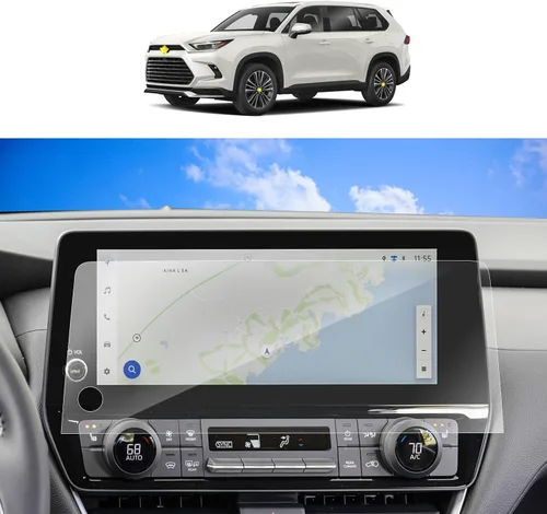SKTU 2 protectores de pantalla para Toyota Grand Highlander Hybrid 2024 2025 2026 para Toyota Grand Highlander/Grand Highlander Hybrid 2024 2024
