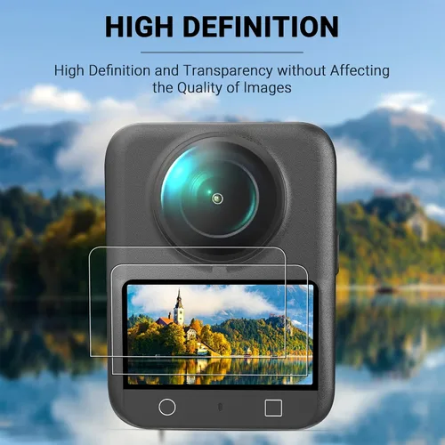 Miniatura 7 de CYNOVA Osmo 360 - Funda para accesorios DJI Osmo 360, con protector de pantalla (2 juegos), funda rígida de almacenamiento de viaje compatible